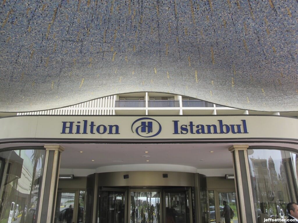 Lobby for Hilton Istanbul