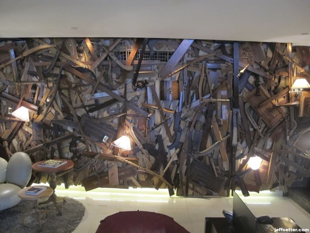 Lobby Artwork at New Hotel Athens