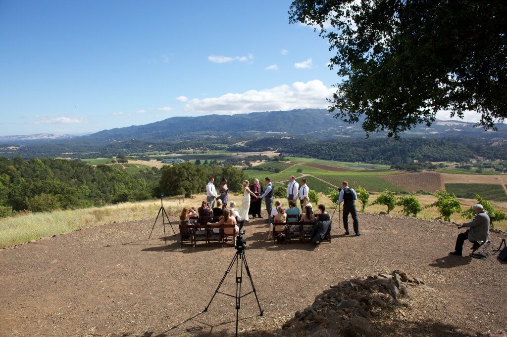 Wedding at Kunde Estate in Kenwood, California