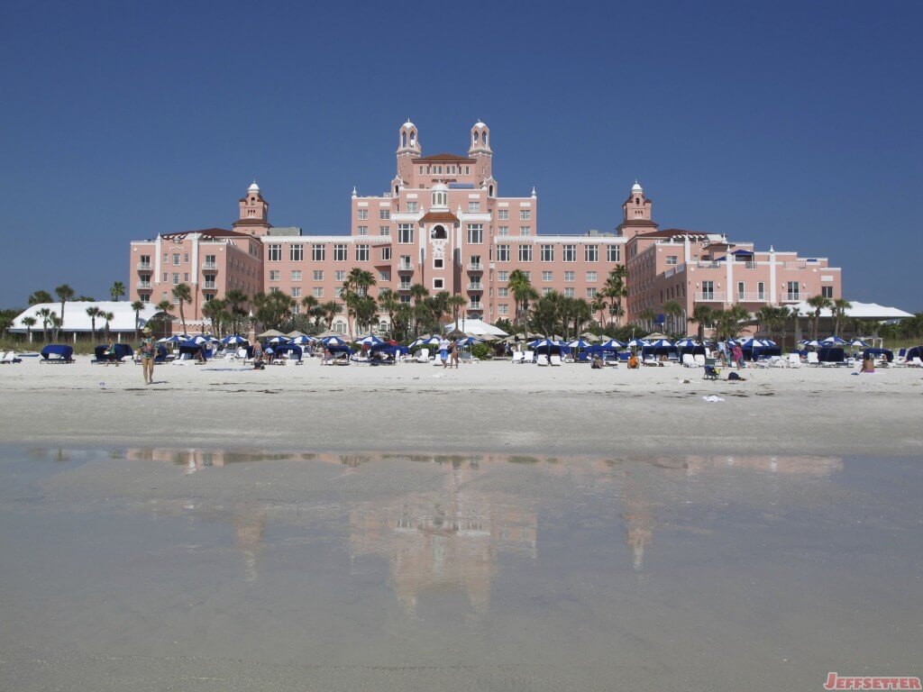 The Don Cesar Hotel in St. Petersburg, Florida