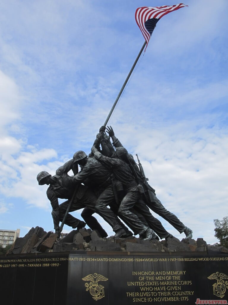 Iwo Jima Memorial in Washington, DC