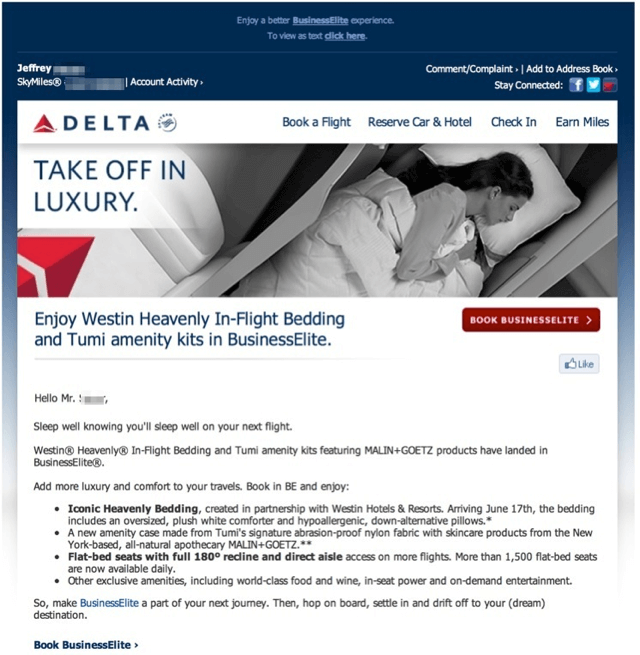 Delta Heavenly Bedding