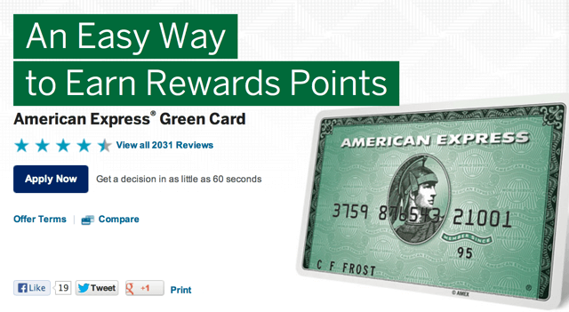 American Express Green Card