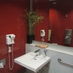 View while Entering Delta Sky Club LAX Shower Room