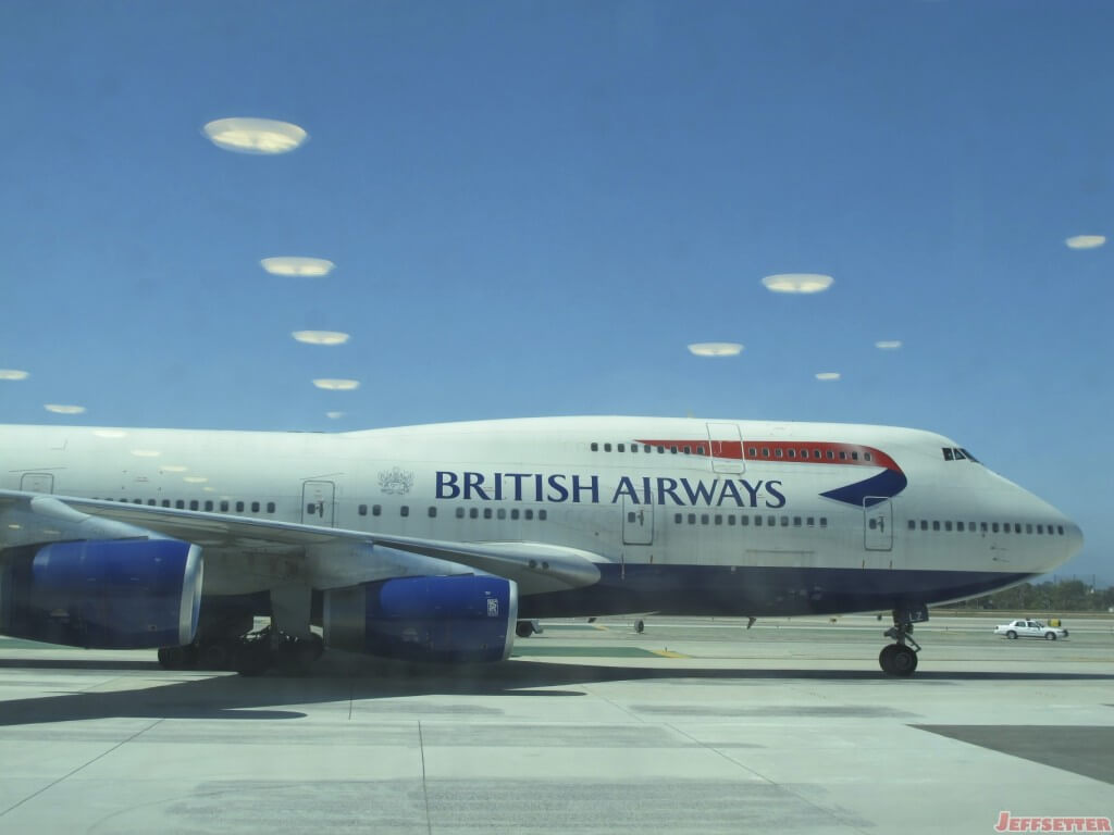 British Airways 747