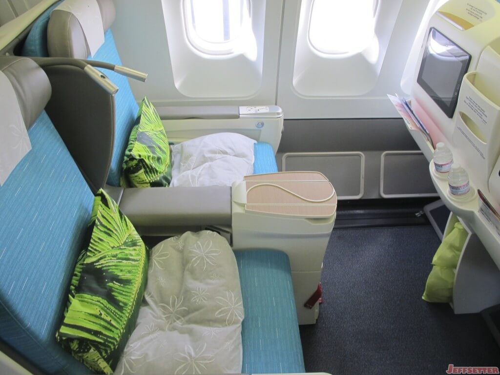 The New Air Tahiti Nui Business Class Seats and Legroom