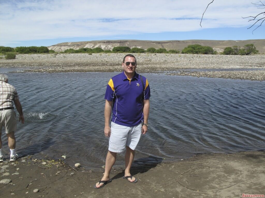 Rocking my Vikings Gear, 20 pounds ago