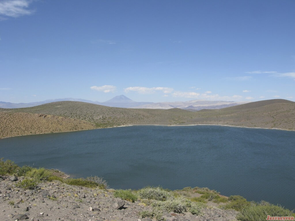 Lake in the Andes