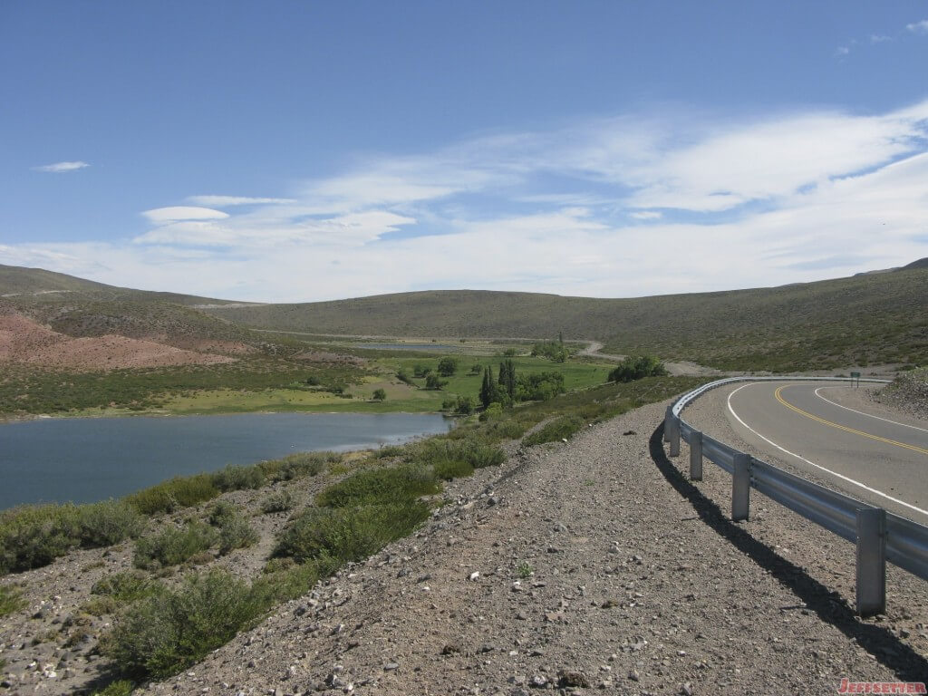 This lake made irrigation and green grass possible for some farmers