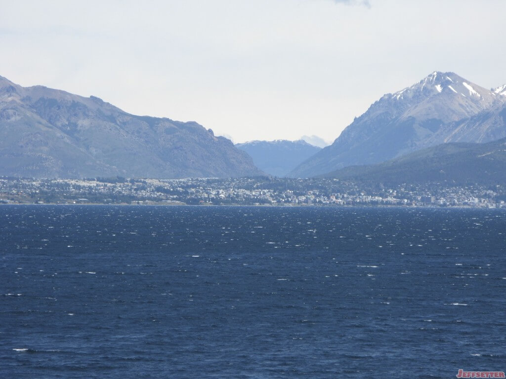 Close up of San Carlos de Bariloche