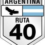 Argentina Ruta 40 Road Sign