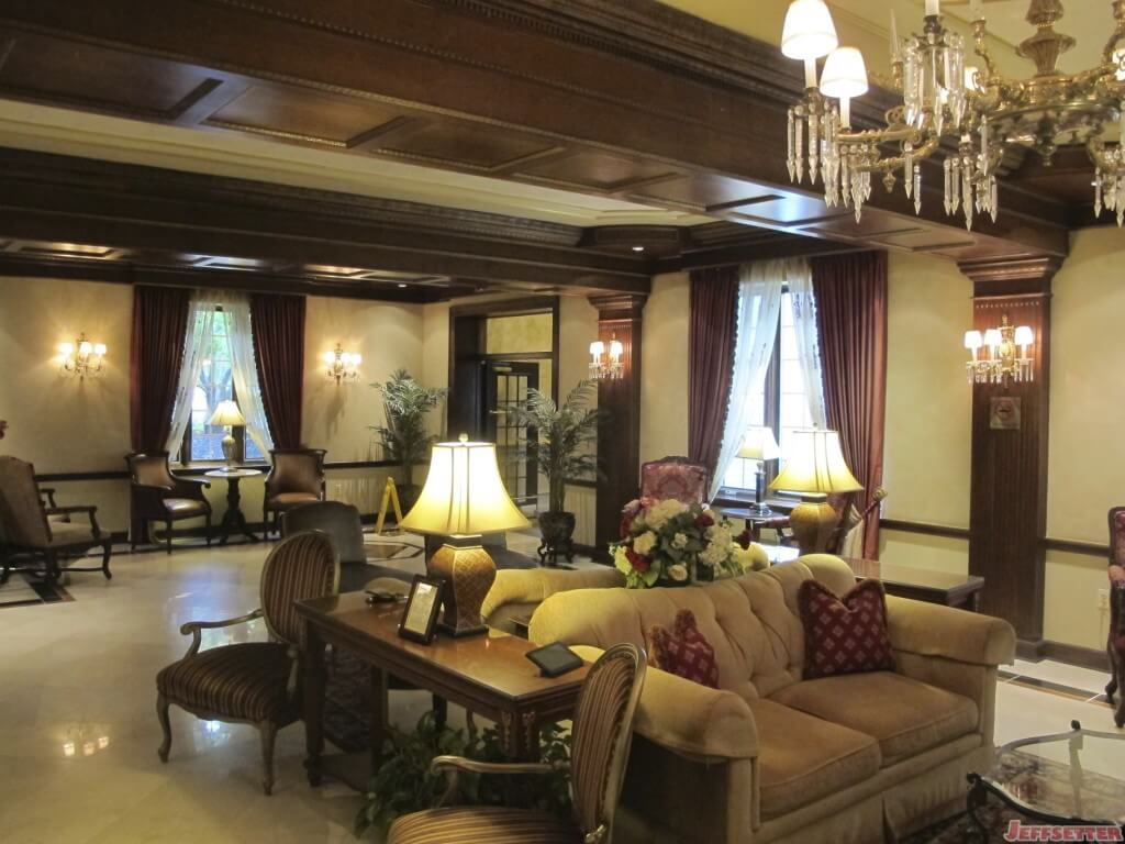 Ornate Lobby at the Madison Hotel