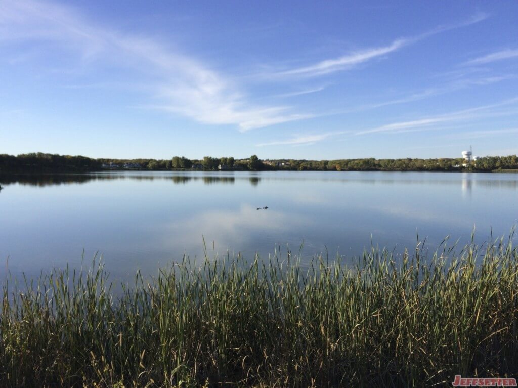 Lake Hazeltine in the Fall