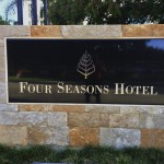 Four Seasons Silicon Valley Welcome Sign