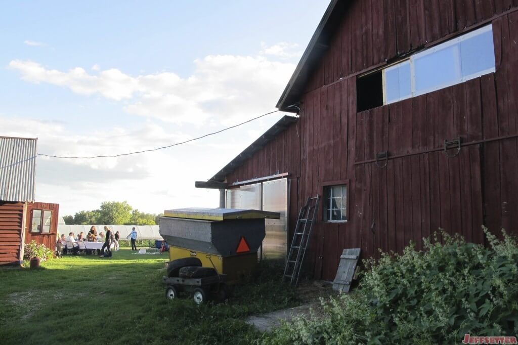 Machine Barn at the Pizza Farm