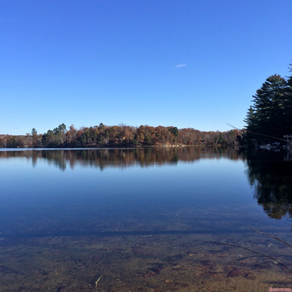 Reflection on a Calm Lake