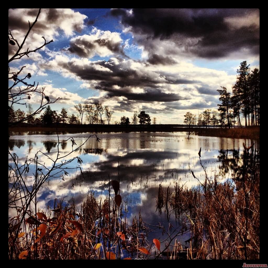 Heavy clouds enhanced