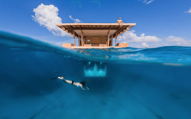 Manta Resort Underwater Room