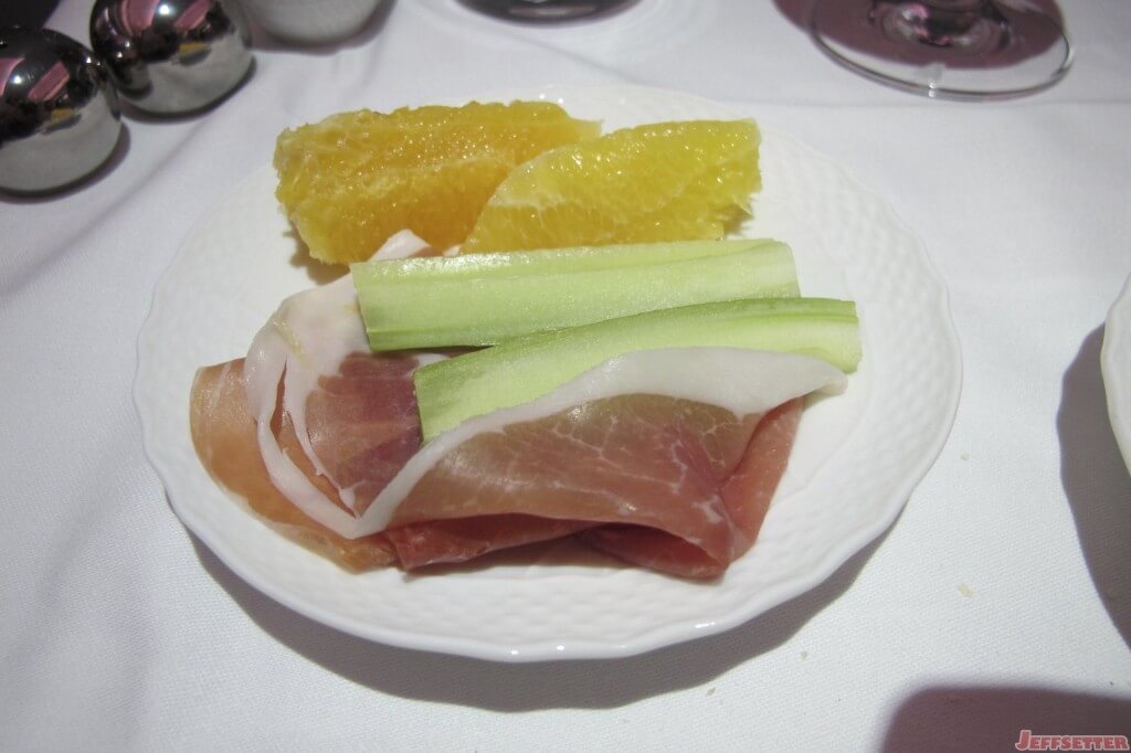 Prosciutto and Orange Appetizer