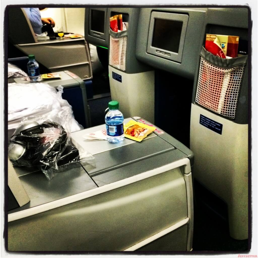 Delta Business Class Cabin