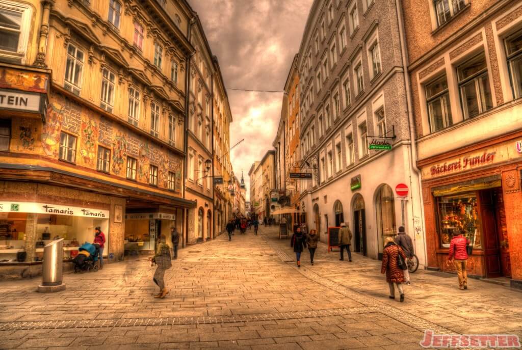 Salzburg Streetscape