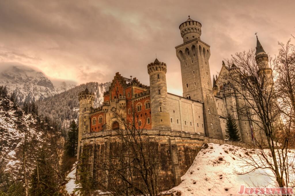 Neuschwanstein Castle in Winter