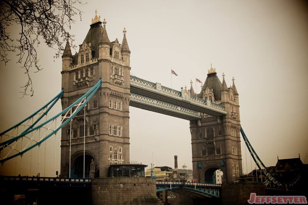 Tower Bridge in London