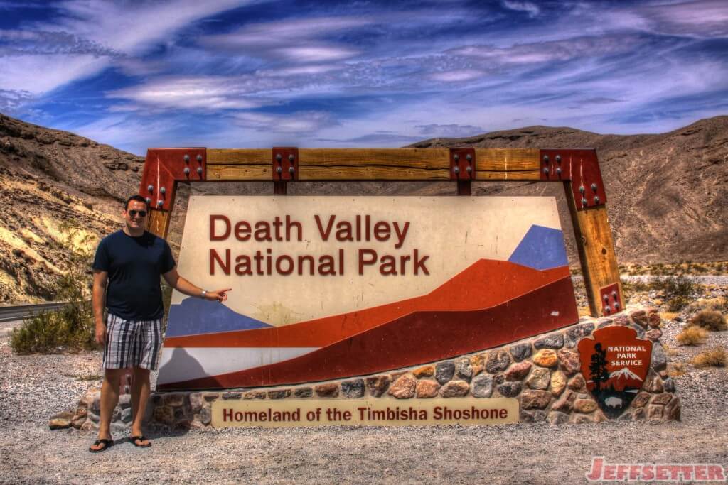 Welcome to Death Valley Sign