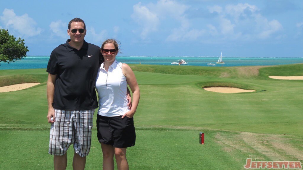 Golf Posing!