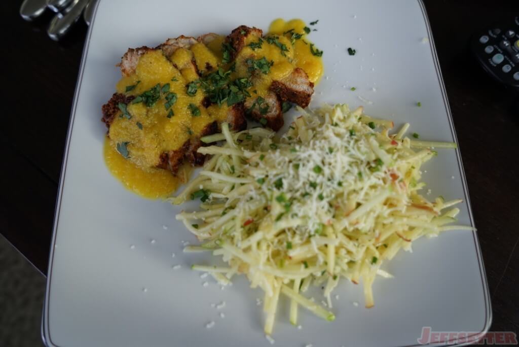 Tenderloin and Salad