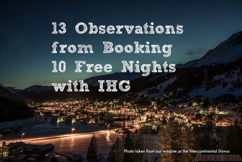 13 Observations IHG