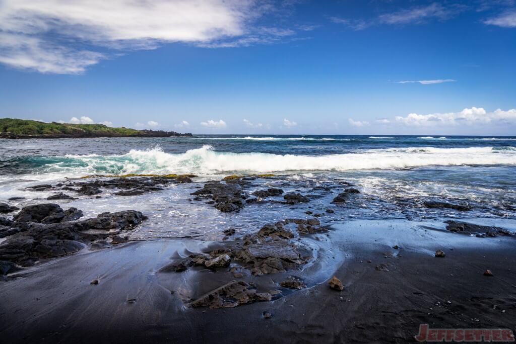 Hawaii Big Island Punaluu Black Sand Beach-15