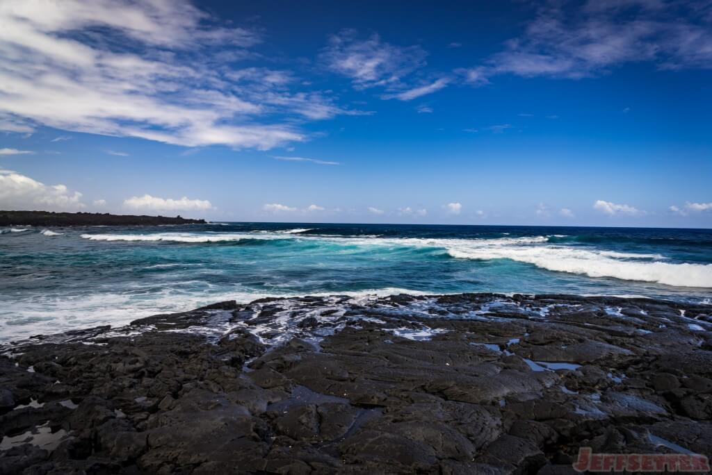 Hawaii Big Island Punaluu Black Sand Beach-2