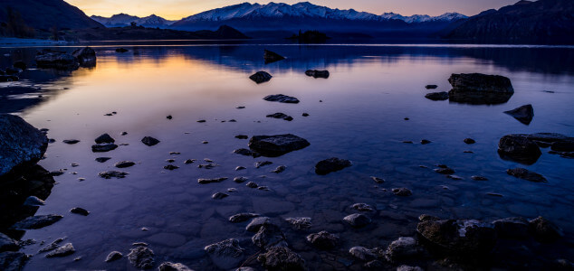 One Last Sunset in Wanaka Before Hitting the Road [Love this Photo]