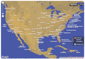 southwest routes map southwest routes map