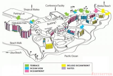 Wailea Beach Resort Map Wailea Beach Marriott - Jeffsetter Travel