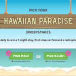 Hawaiian Paradise Sweepstakes