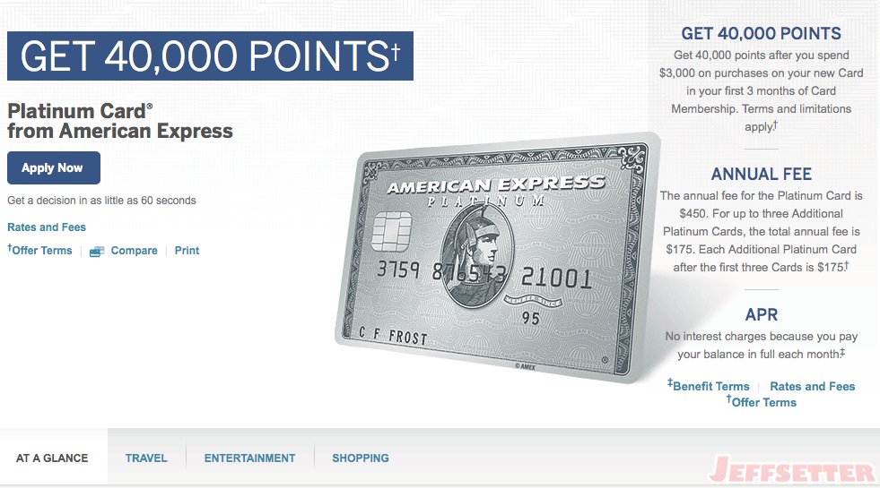 improved amex platinum