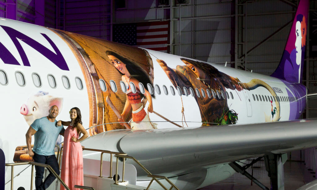 Hawaiian Airlines Moana Livery