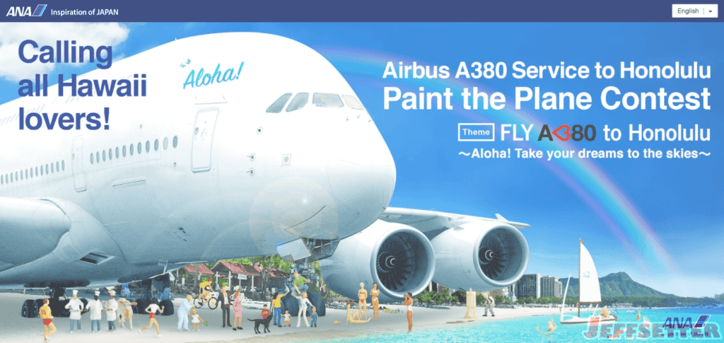 All Nippon Airways A380 Design Contest 