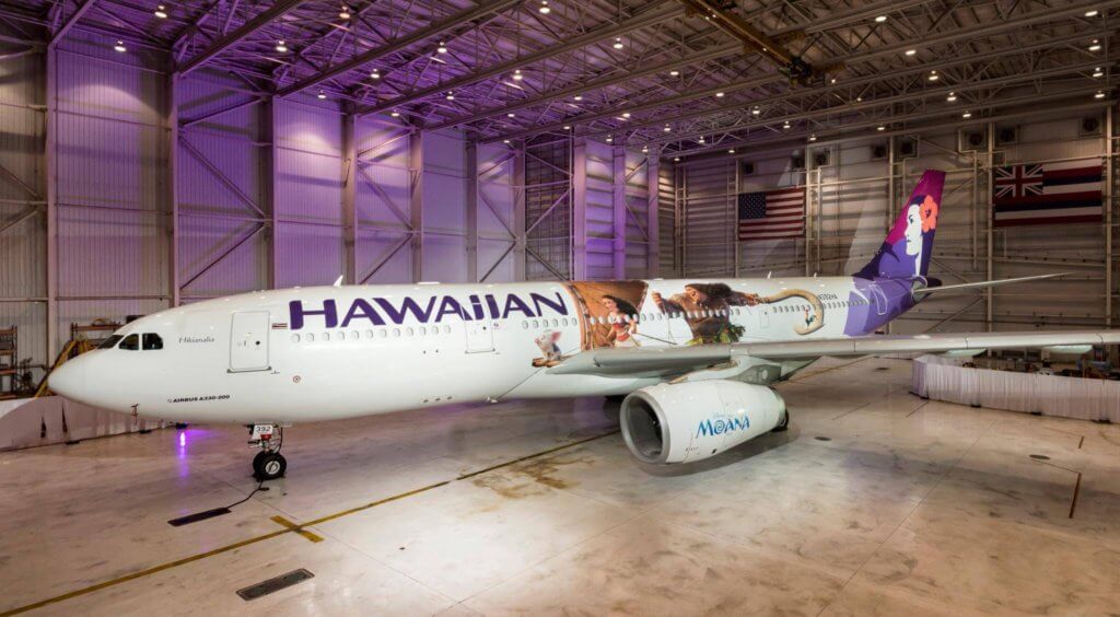 Hawaiian Air's Moana Aircraft