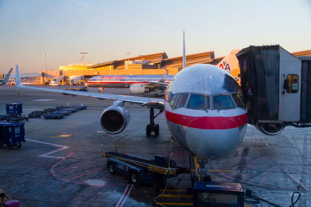 American Air Complimentary Meals