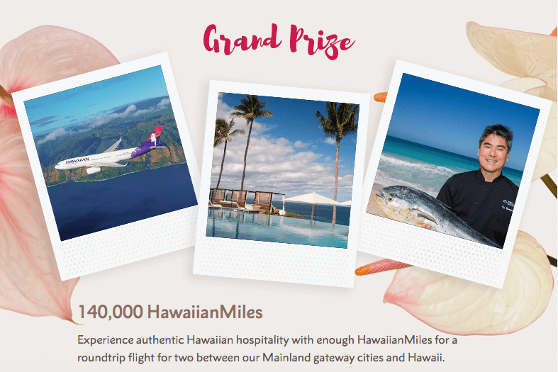 Hawaiian Air Be Mine Sweepstakes