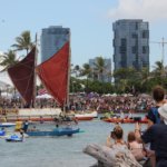 Hokulea Voyaging Canoe at Ko Olina