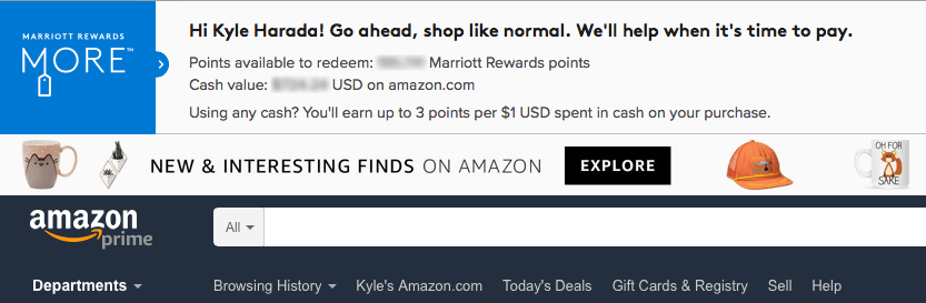 New Marriott Rewards Shopping Portal