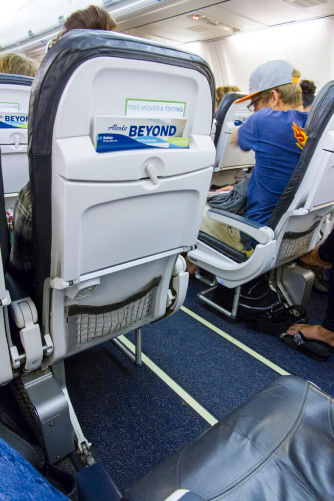 Alaska Air Premium Class HNL-SEA