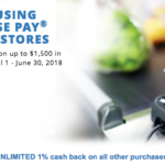 Chase Freedom Q2 2018