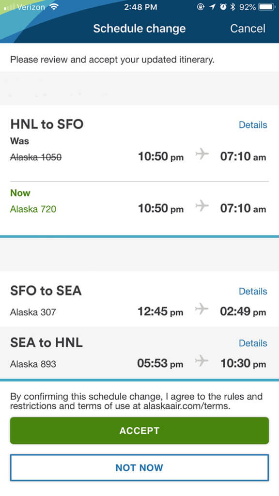 Alaska Air is Making Further Fleet Adjustments