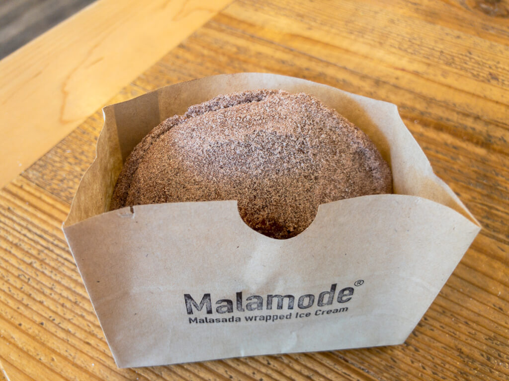 Ice Cream Stuffed Malasadas