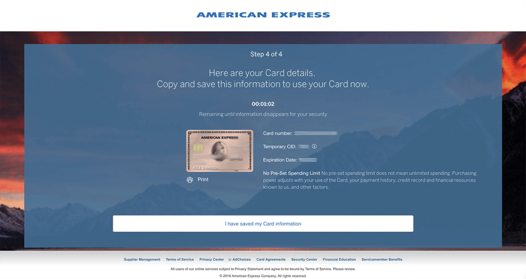 Apply for the Amex Gold Card NOW